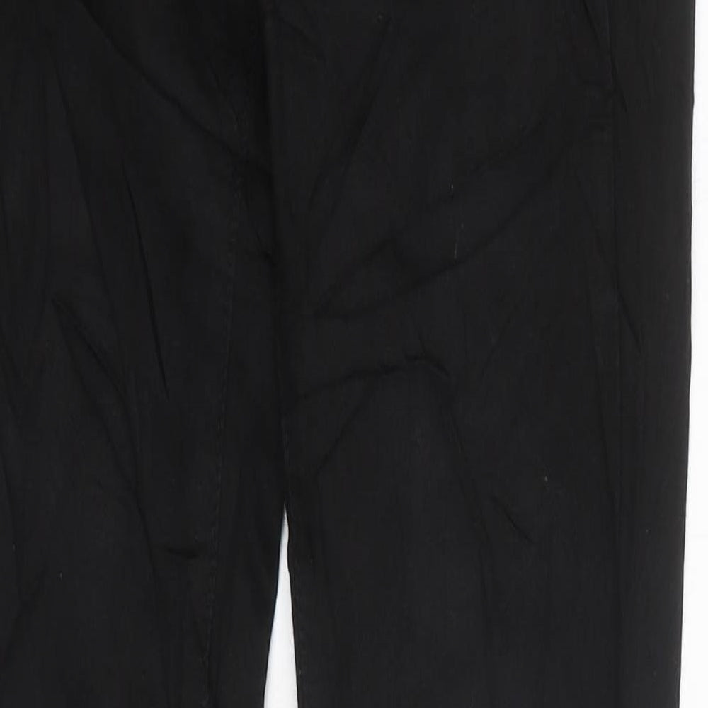 Topshop Womens Black 100% Cotton Skinny Jeans Size 28 in L36 in Regular Zip