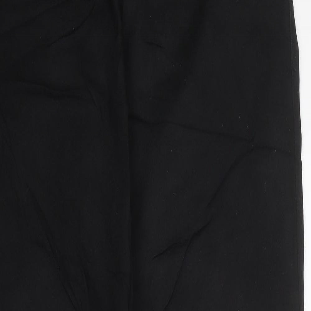 Marks and Spencer Womens Black 100% Cotton Jegging Jeans Size 12 L23 in Regular