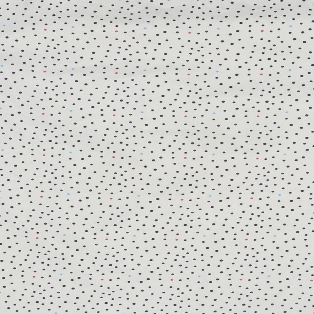 Uniform Express Womens Multicoloured Polka Dot Polyester Basic T-Shirt Size 16 Round Neck