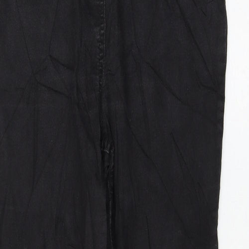TU Womens Black Cotton Skinny Jeans Size 12 L30 in Regular