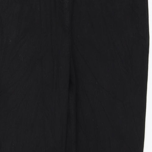 NEXT Womens Black Cotton Jegging Jeans Size 16 L29 in Regular