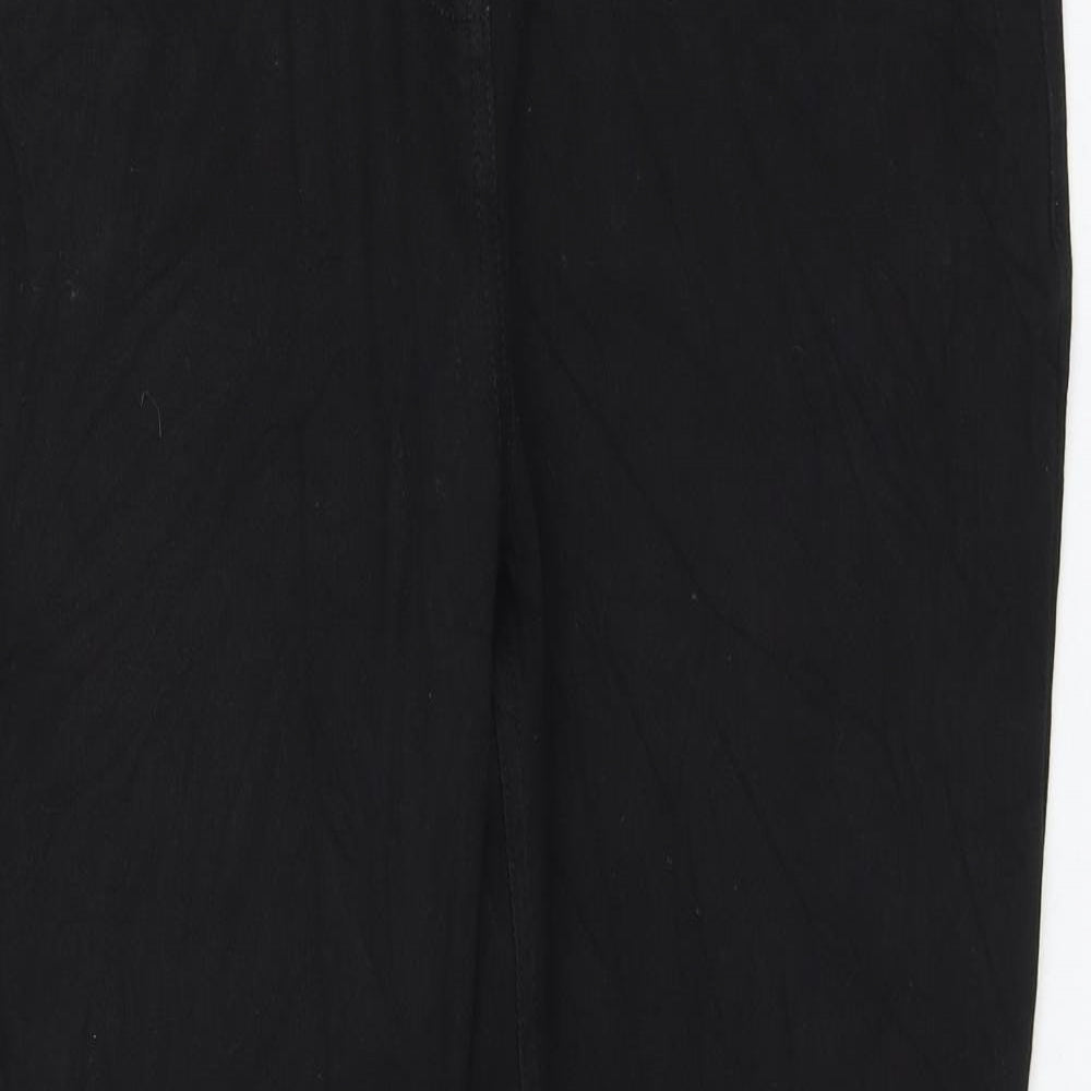 NEXT Womens Black Cotton Jegging Jeans Size 16 L29 in Regular