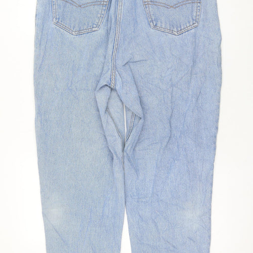 Brooker Womens Blue Polyester Straight Jeans Size 34 in L28 in Regular Zip