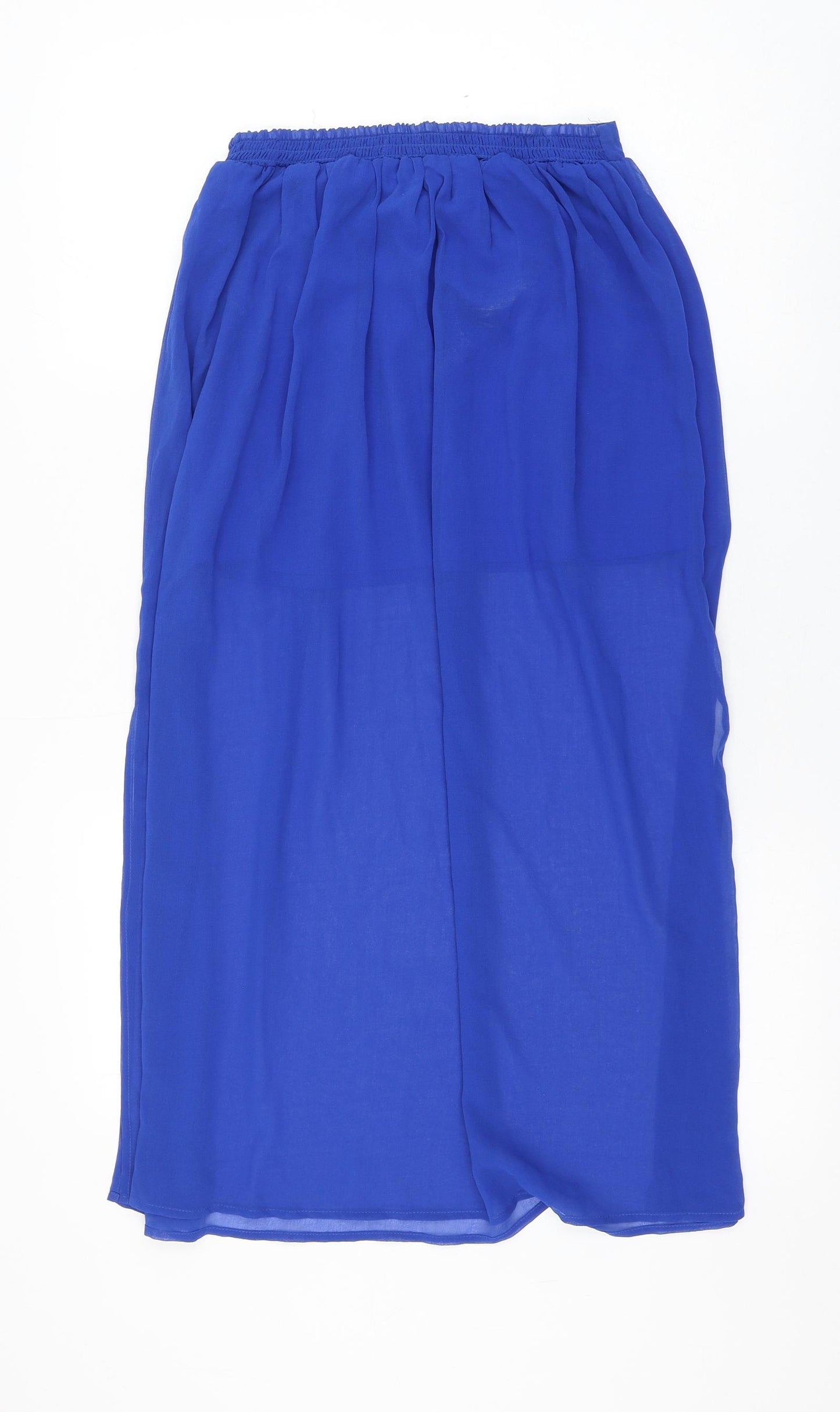 New Look Girls Blue Polyester Flare Skirt Size 12 Years Regular