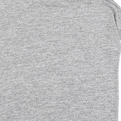 TU Womens Grey Round Neck Polyester Pullover Jumper Size 14