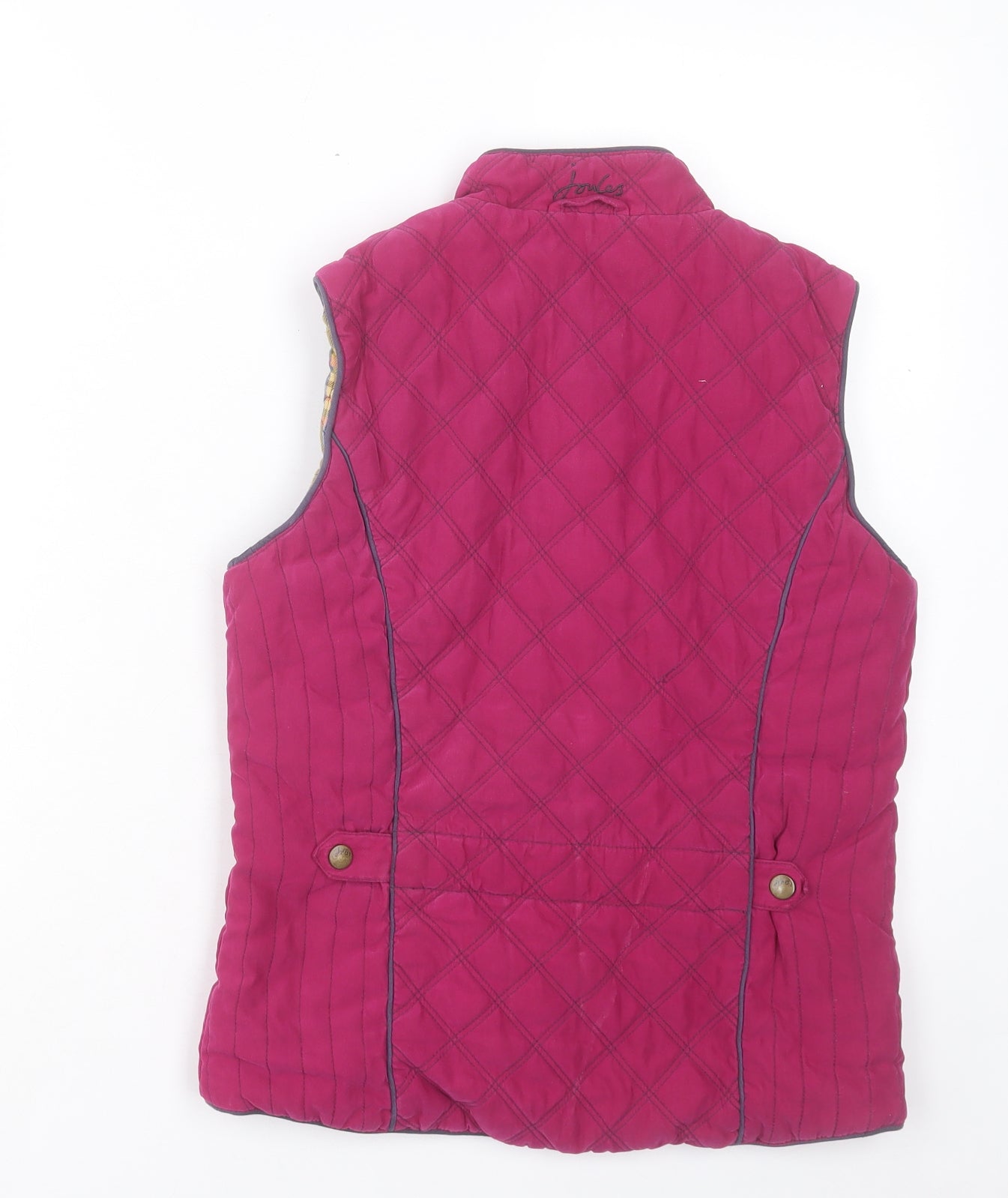 joukes Womens Pink Gilet Jacket Size 10 Zip