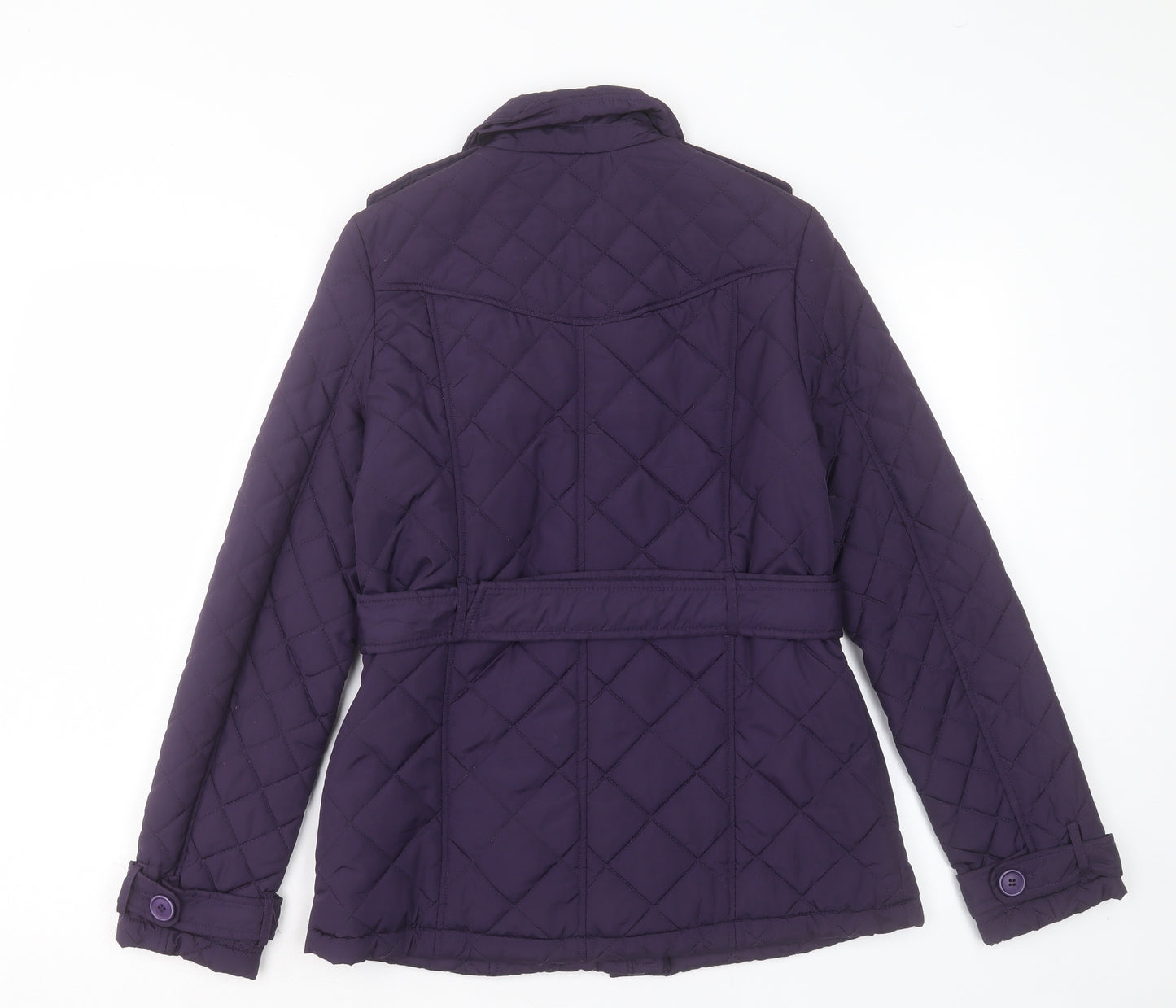 Black Rivet Womens Purple Jacket Size 10 Zip