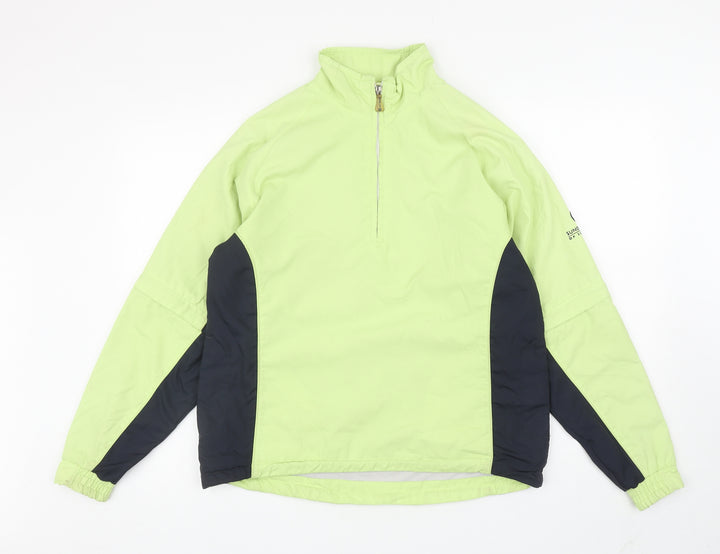 Sunderland of Scotland Mens Yellow Jacket Size XS Zip - Colourblock