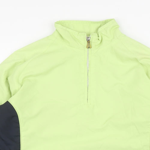 Sunderland of Scotland Mens Yellow Jacket Size XS Zip - Colourblock