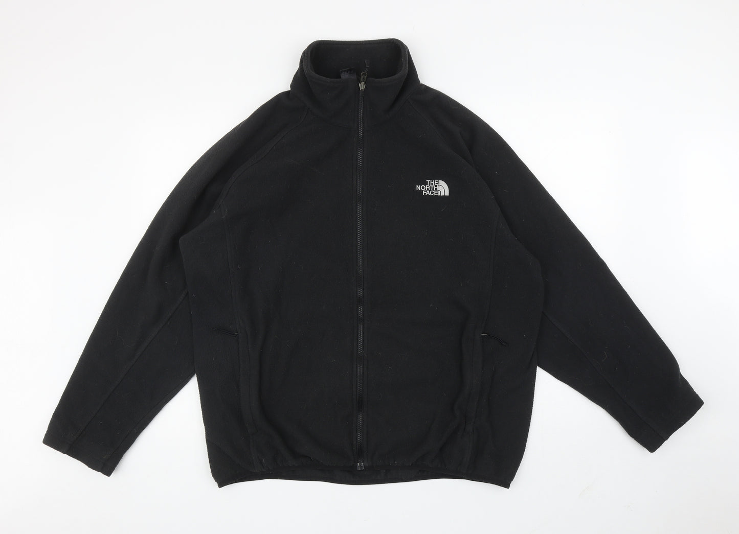 The North Face Mens Black Jacket Coatigan Size L Zip