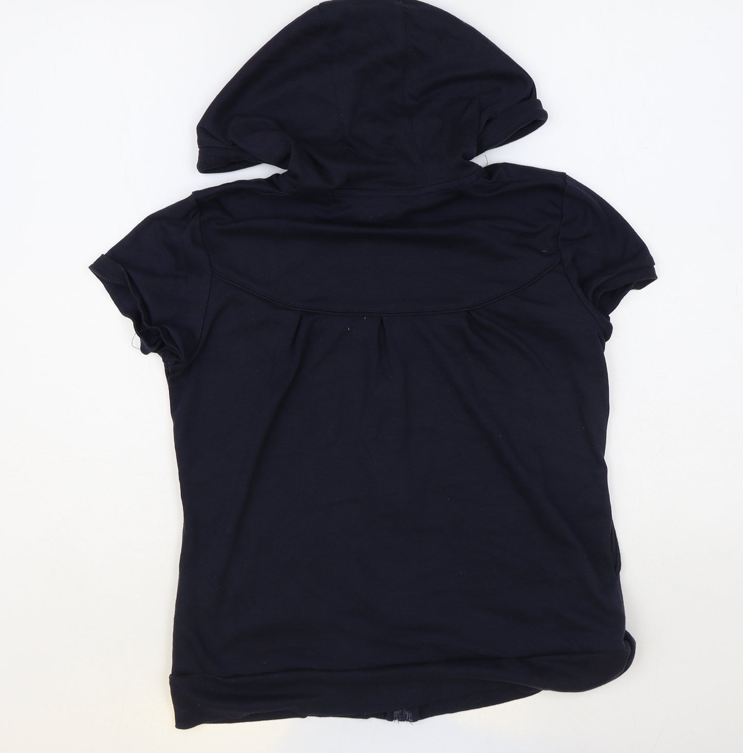 LA Gear Womens Blue Polyester Full Zip Hoodie Size 12 Zip