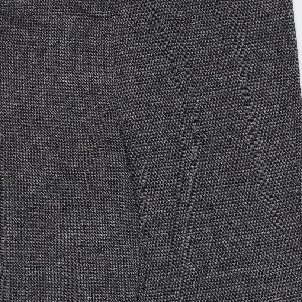 TU Womens Grey Polyester Trousers Size 20 L27 in Regular