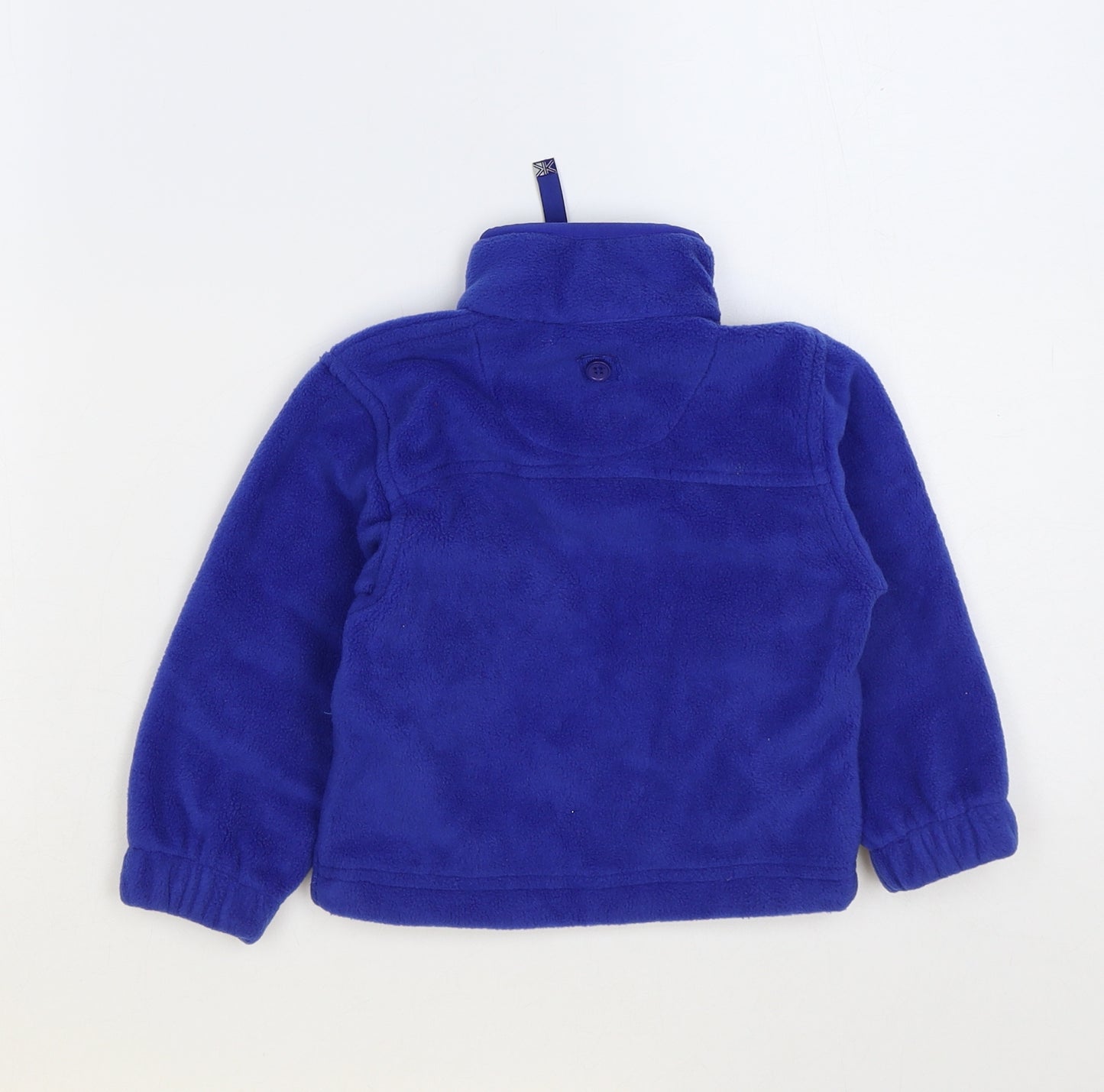 Karrimor Boys Blue Polyester Full Zip Sweatshirt Size 2-3 Years Zip