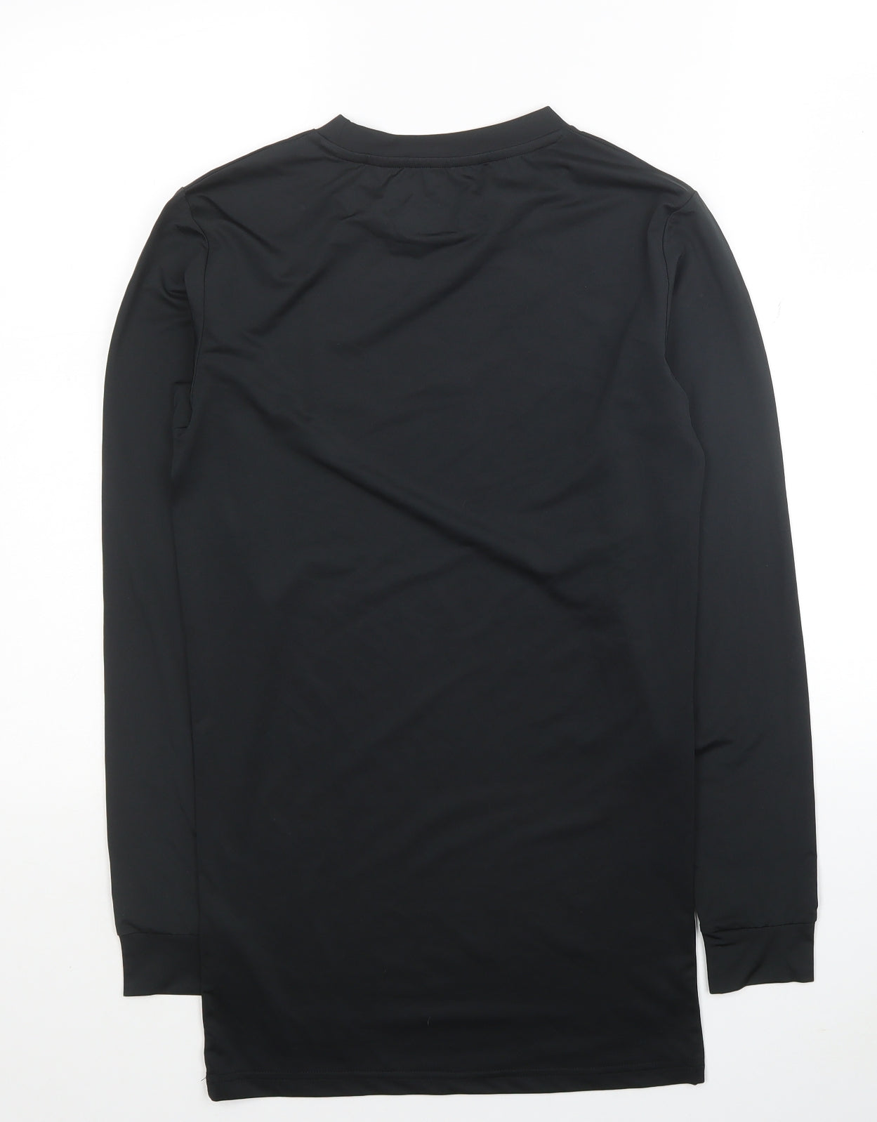 Pendle Womens Black Polyester Pullover Casual Size S Round Neck Pullover