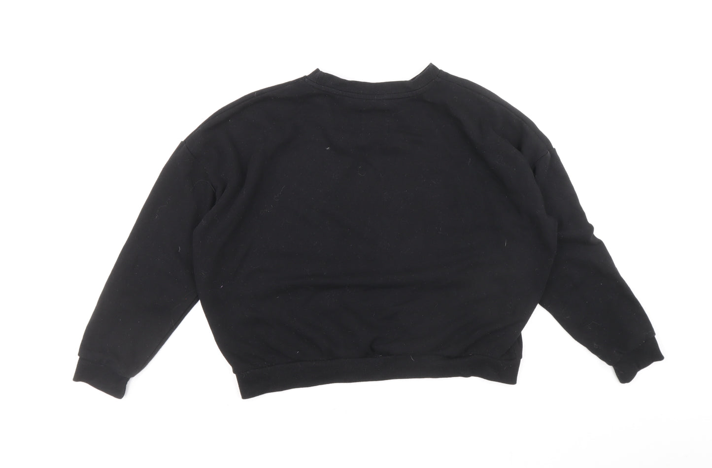 Stranger Things Womens Black Polyester Pullover Sweatshirt Size 4 Pullover