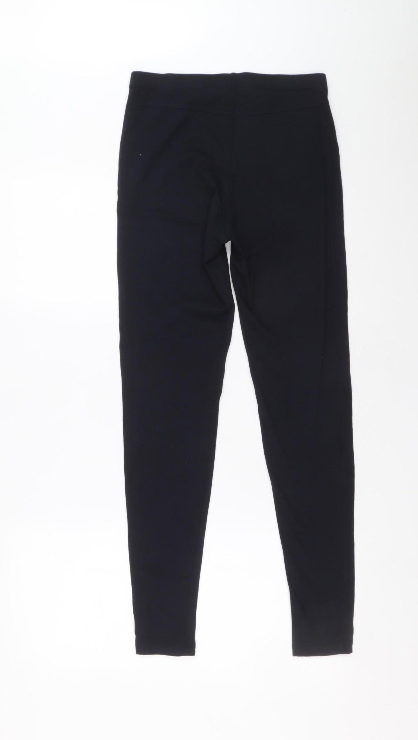 Marks and Spencer Womens Blue Cotton Jegging Leggings Size 10 L28 in