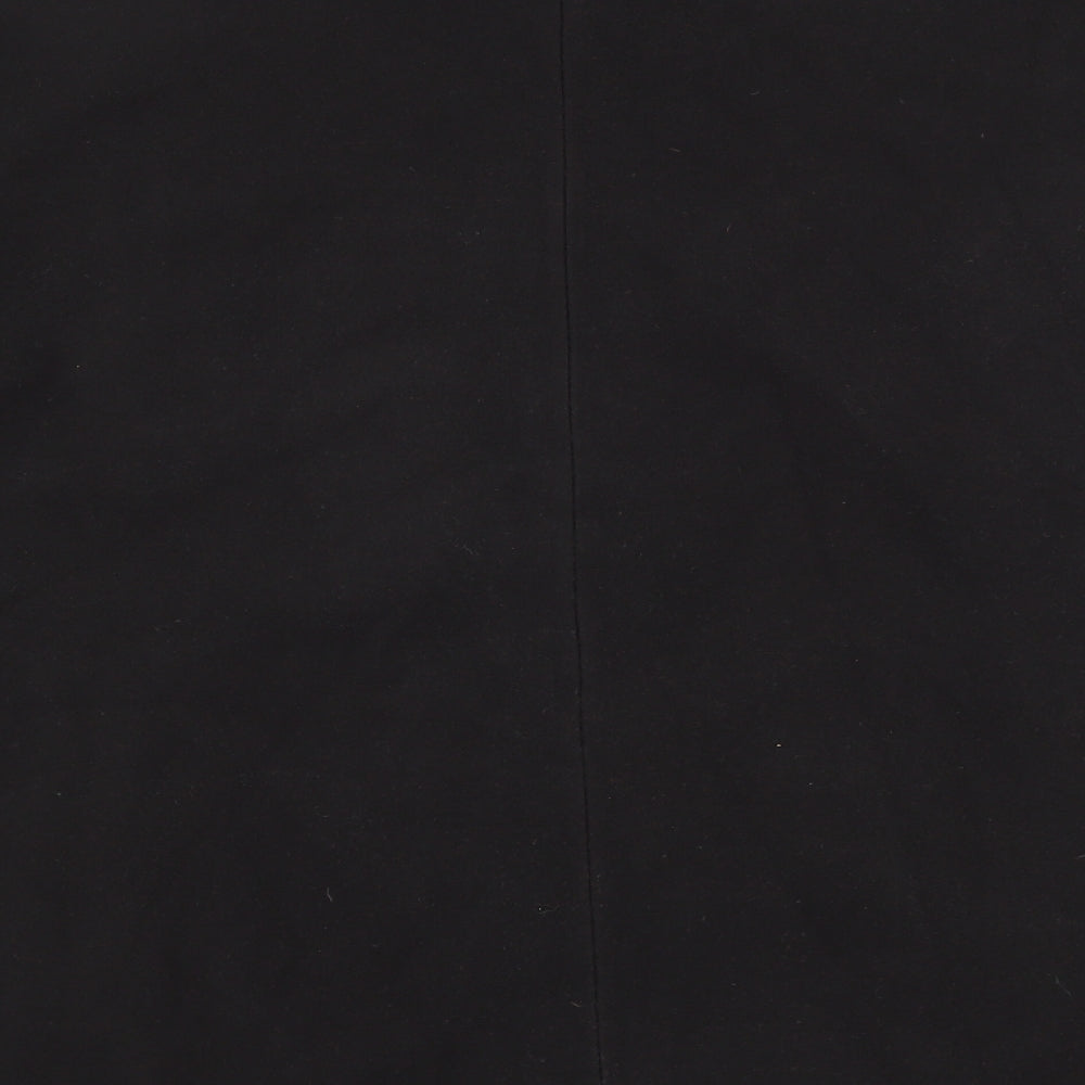 Daniel Hechter Womens Black V-Neck Polyester Cape Jumper Size 12
