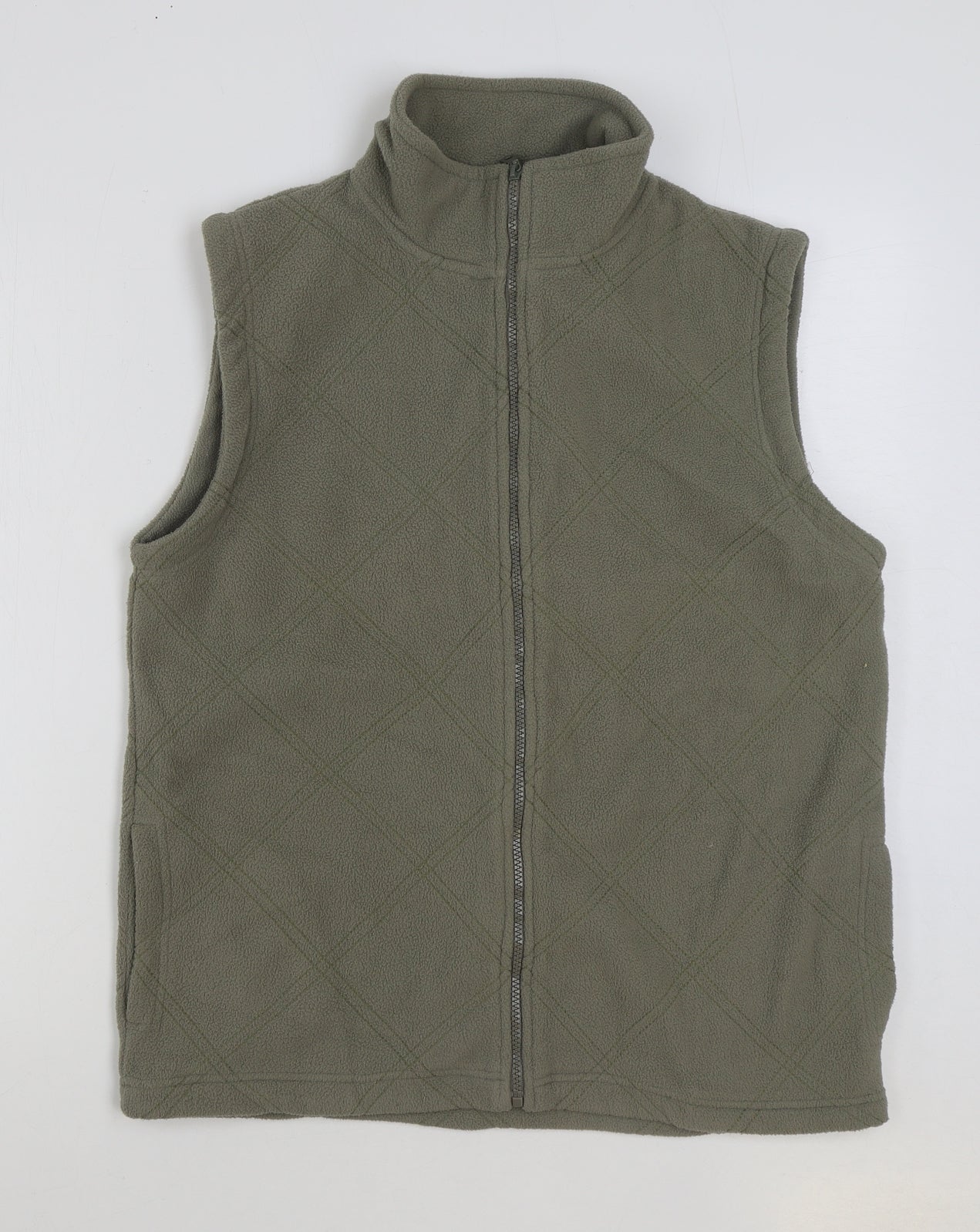 akal sport Womens Green Gilet Jacket Size L Zip