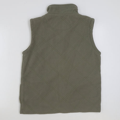akal sport Womens Green Gilet Jacket Size L Zip