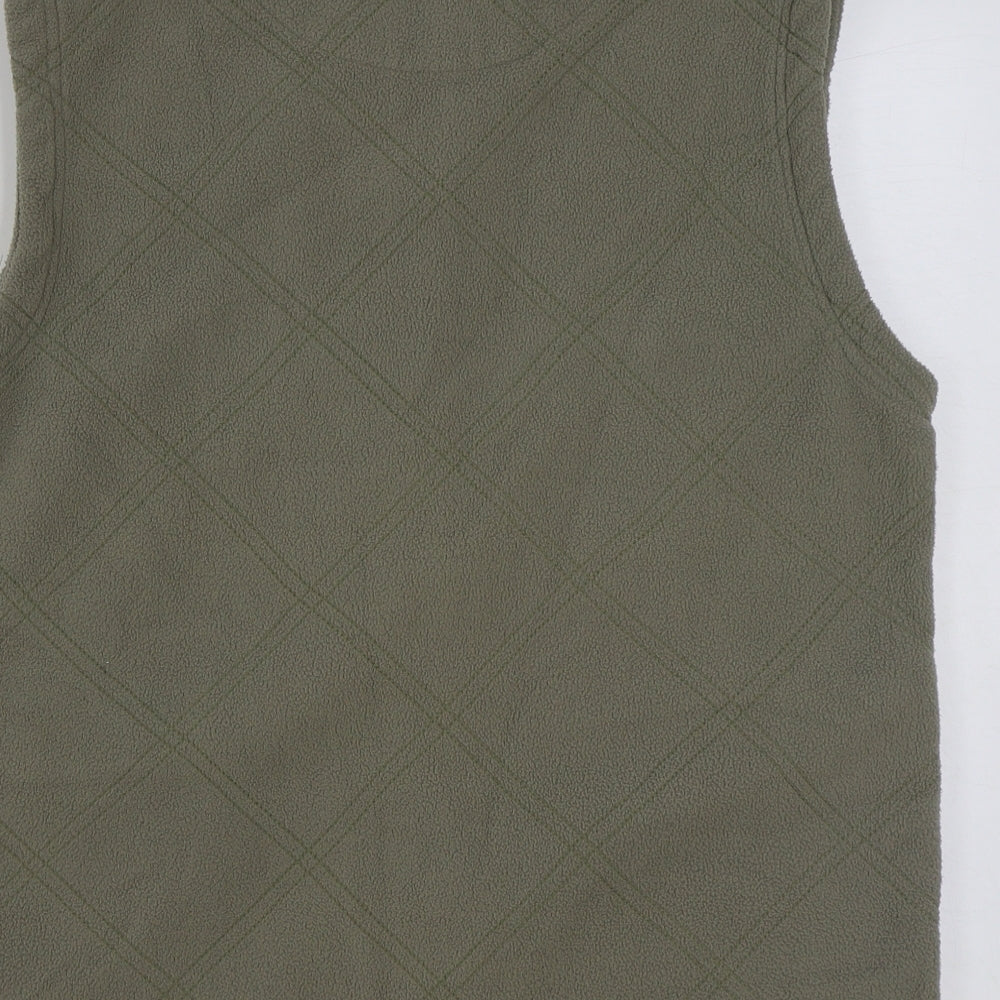 akal sport Womens Green Gilet Jacket Size L Zip