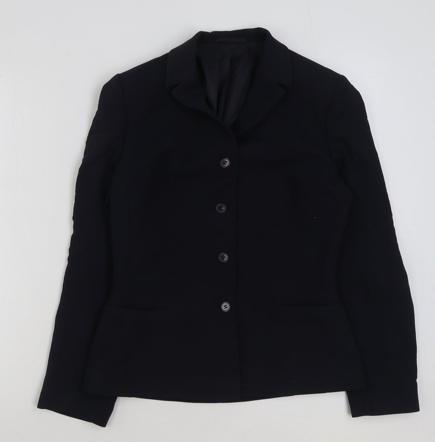 NEXT Womens Blue Jacket Blazer Size 10 Button