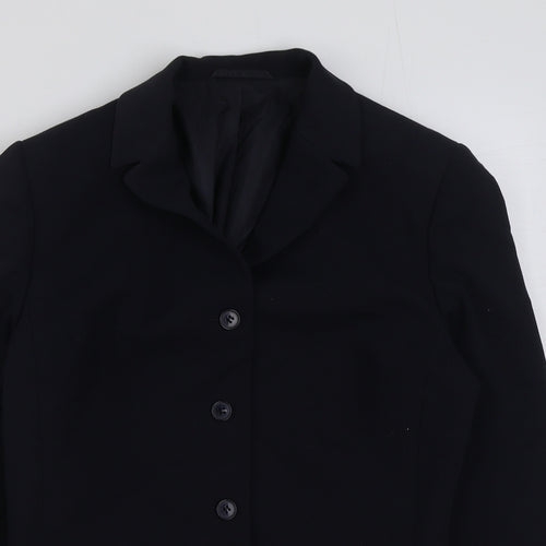 NEXT Womens Blue Jacket Blazer Size 10 Button