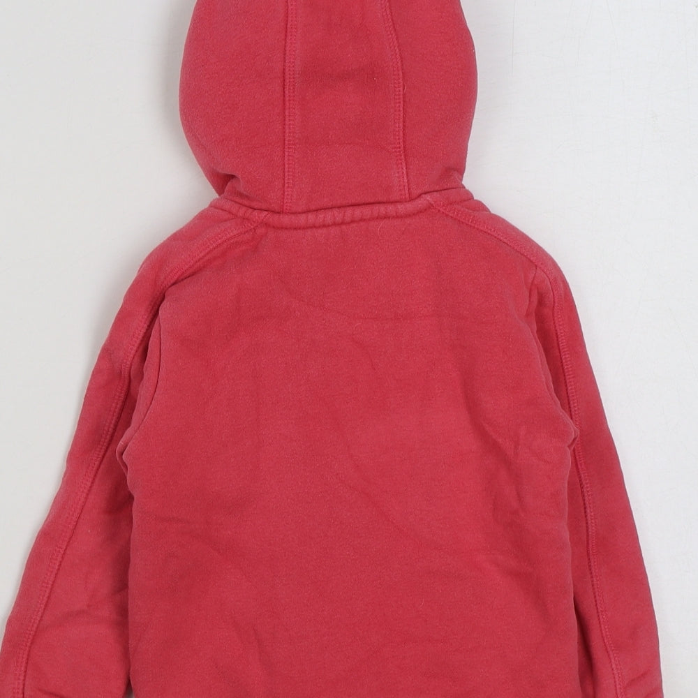 Nutmeg Girls Pink Cotton Full Zip Sweatshirt Size 4-5 Years Zip