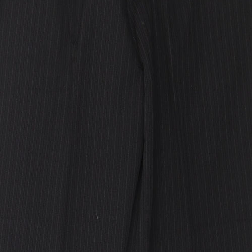 Taylor & Wright Womens Black Polyester Dress Pants Trousers Size 36 in L27 in Regular Zip