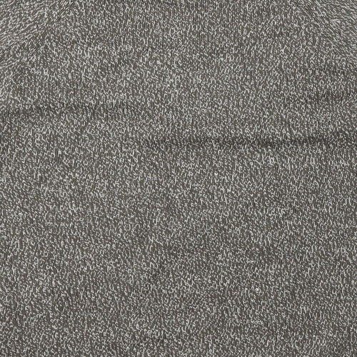 New Look Mens Grey Round Neck Cotton Pullover Jumper Size S