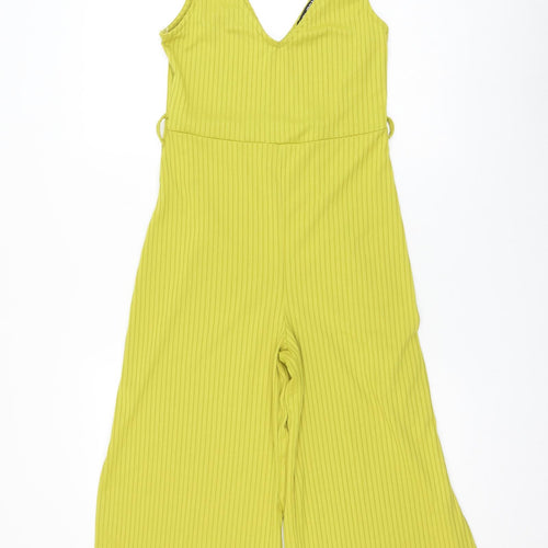 Select Womens Green Polyester Jumpsuit One-Piece Size 8 L20 in Pullover