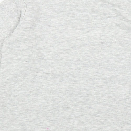 Nutmeg Girls Grey Cotton Pullover Sweatshirt Size 6-7 Years Pullover - Women