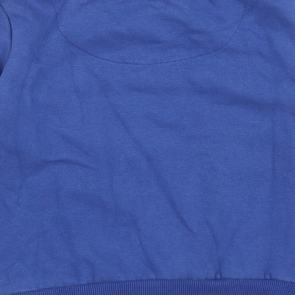 George Boys Blue Cotton Pullover Sweatshirt Size 4-5 Years Pullover - Dino Expert