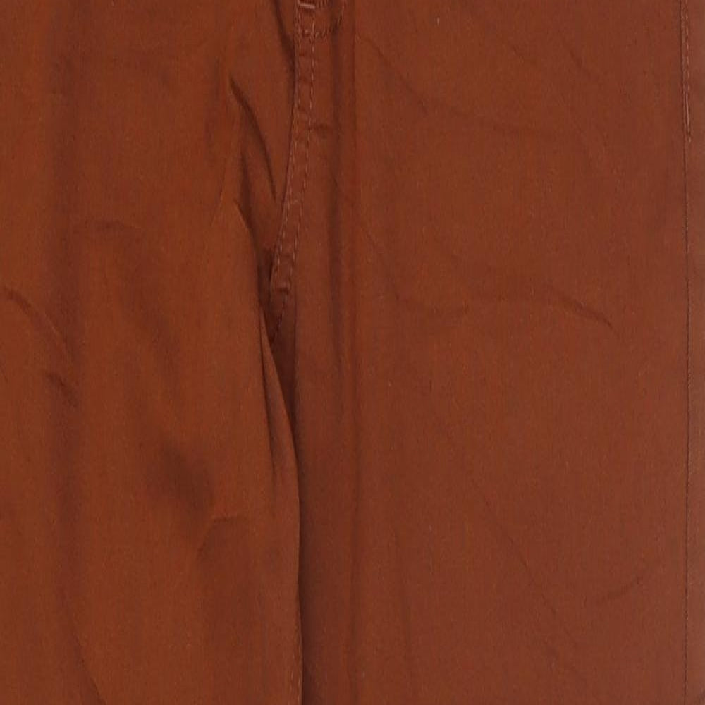 Marks and Spencer Womens Brown Cotton Jegging Jeans Size 10 L26 in Regular
