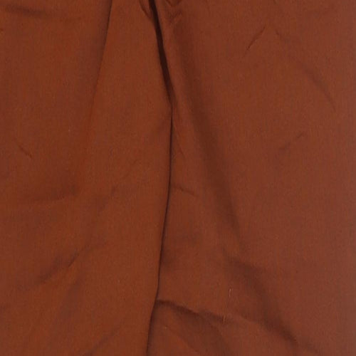 Marks and Spencer Womens Brown Cotton Jegging Jeans Size 10 L26 in Regular