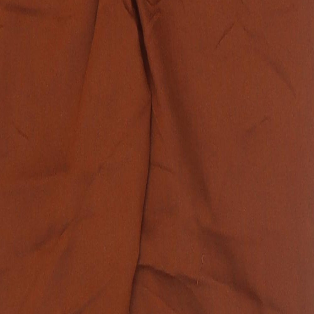 Marks and Spencer Womens Brown Cotton Jegging Jeans Size 10 L26 in Regular