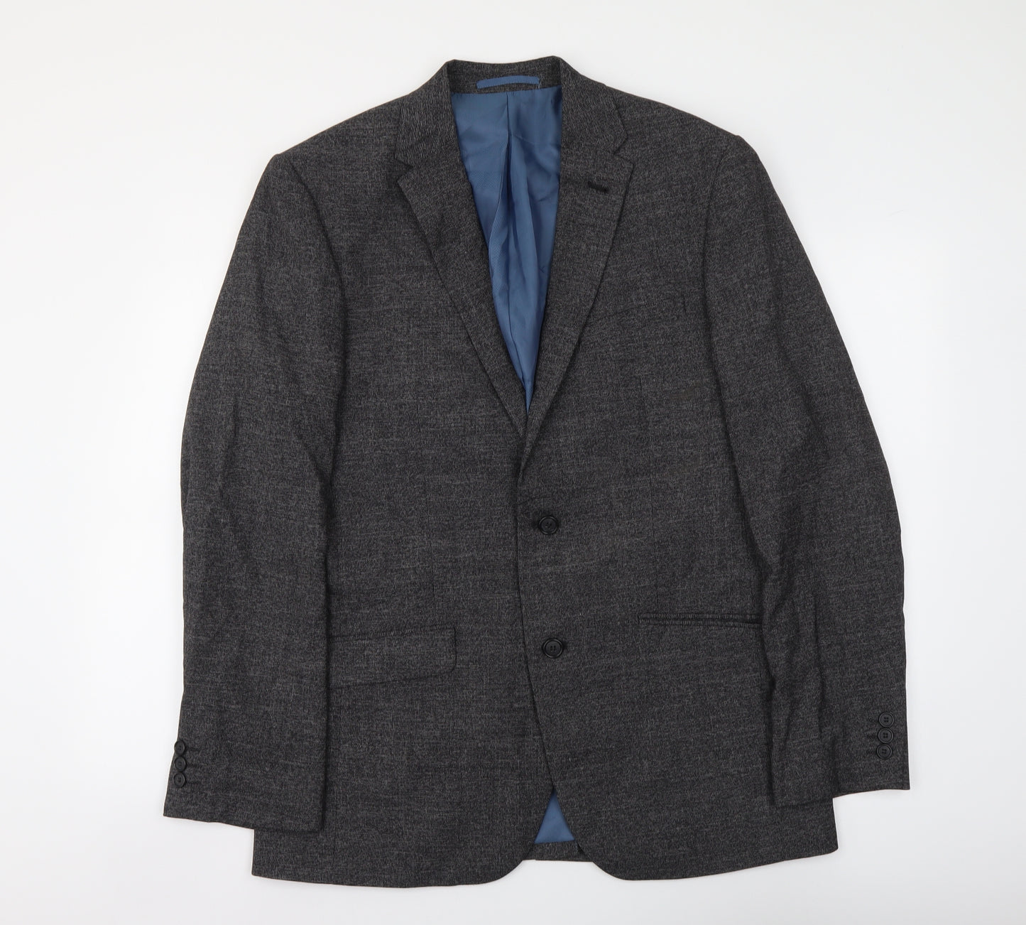 Taylor & Wright Mens Grey Polyester Jacket Suit Size M