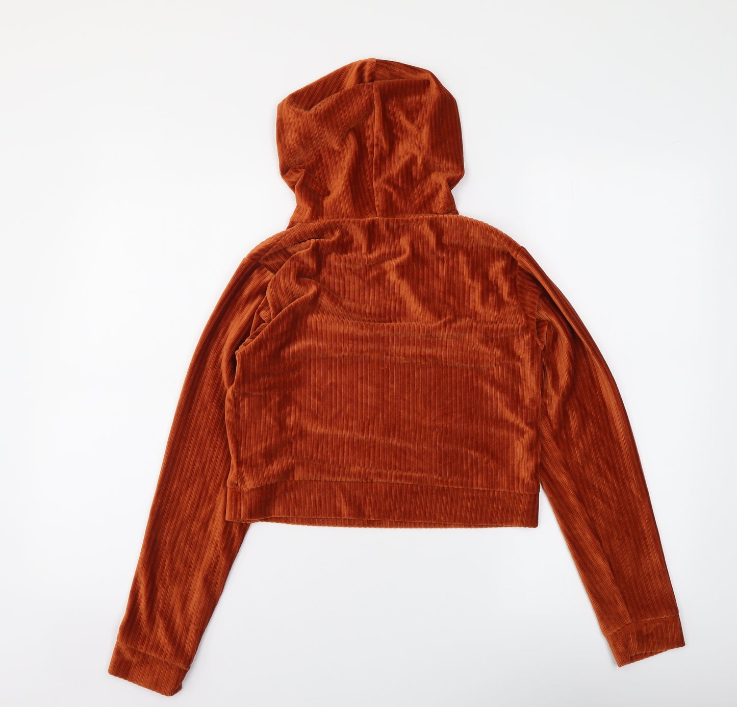 Candy Womens Brown Polyester Pullover Hoodie Size 12 Pullover