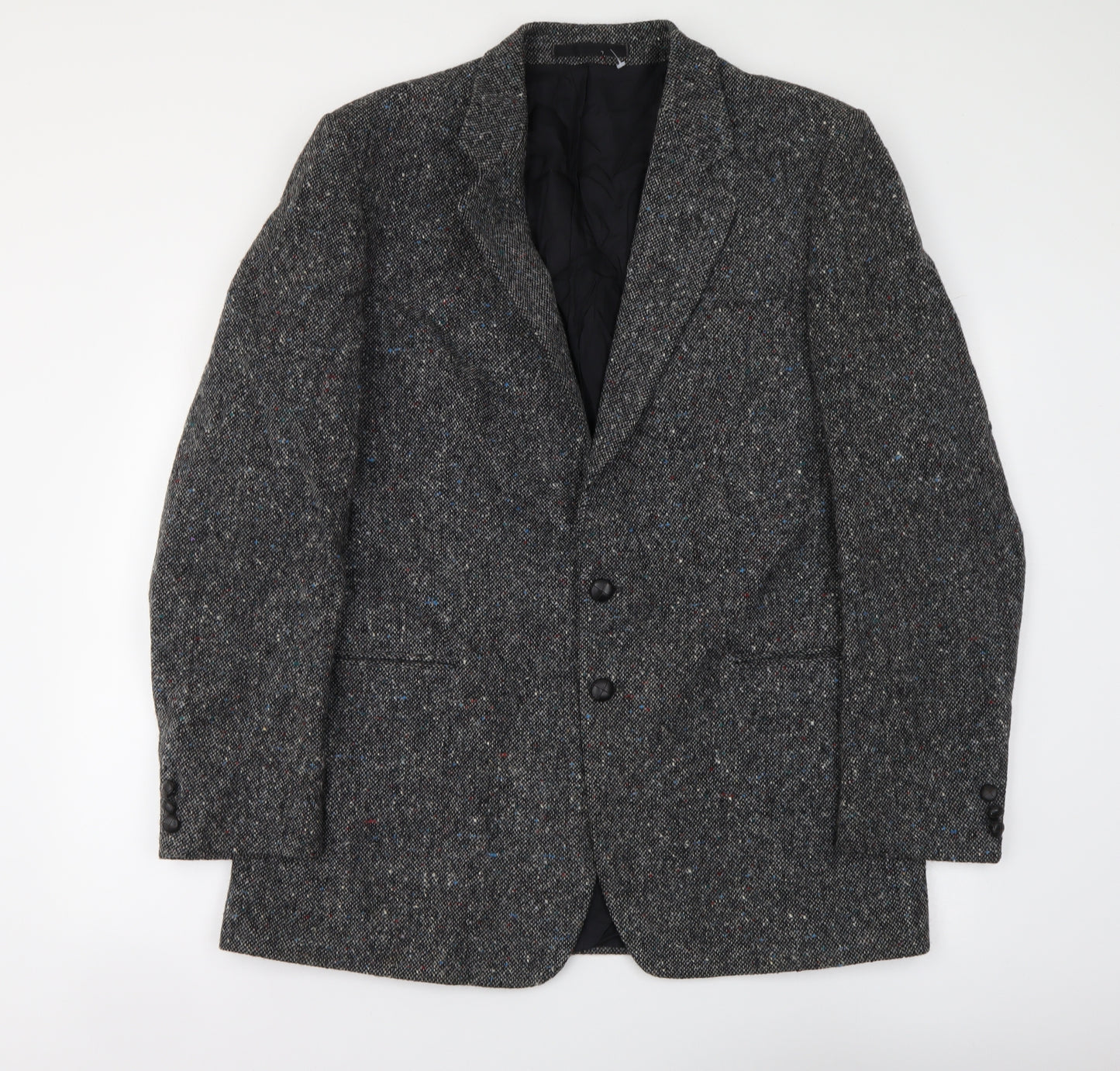 Marks and Spencer Mens Grey Wool Jacket Suit Jacket Size L