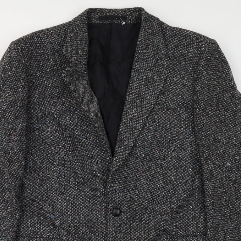 Marks and Spencer Mens Grey Wool Jacket Suit Jacket Size L