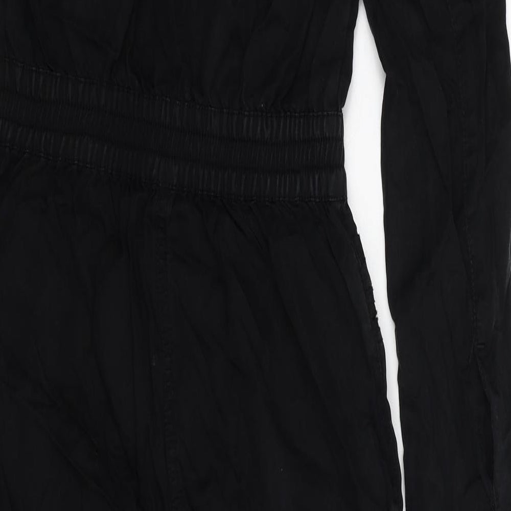 River Island Womens Black Lyocell Jumpsuit One-Piece Size 8 L24 in Zip