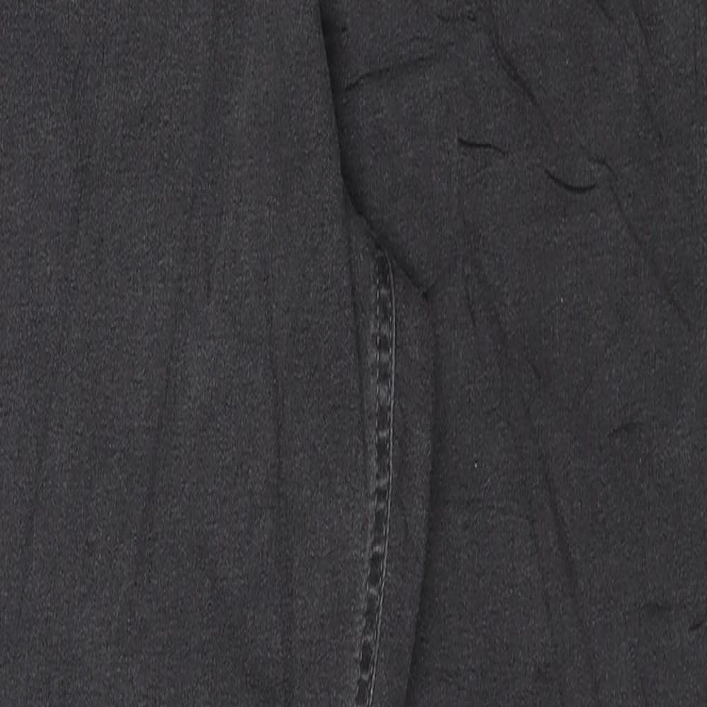 Marks and Spencer Womens Grey Cotton Jegging Jeans Size 14 L28 in Regular
