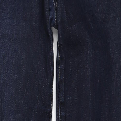 Gap Womens Blue Polyester Skinny Jeans Size 26 in L30 in Regular Zip