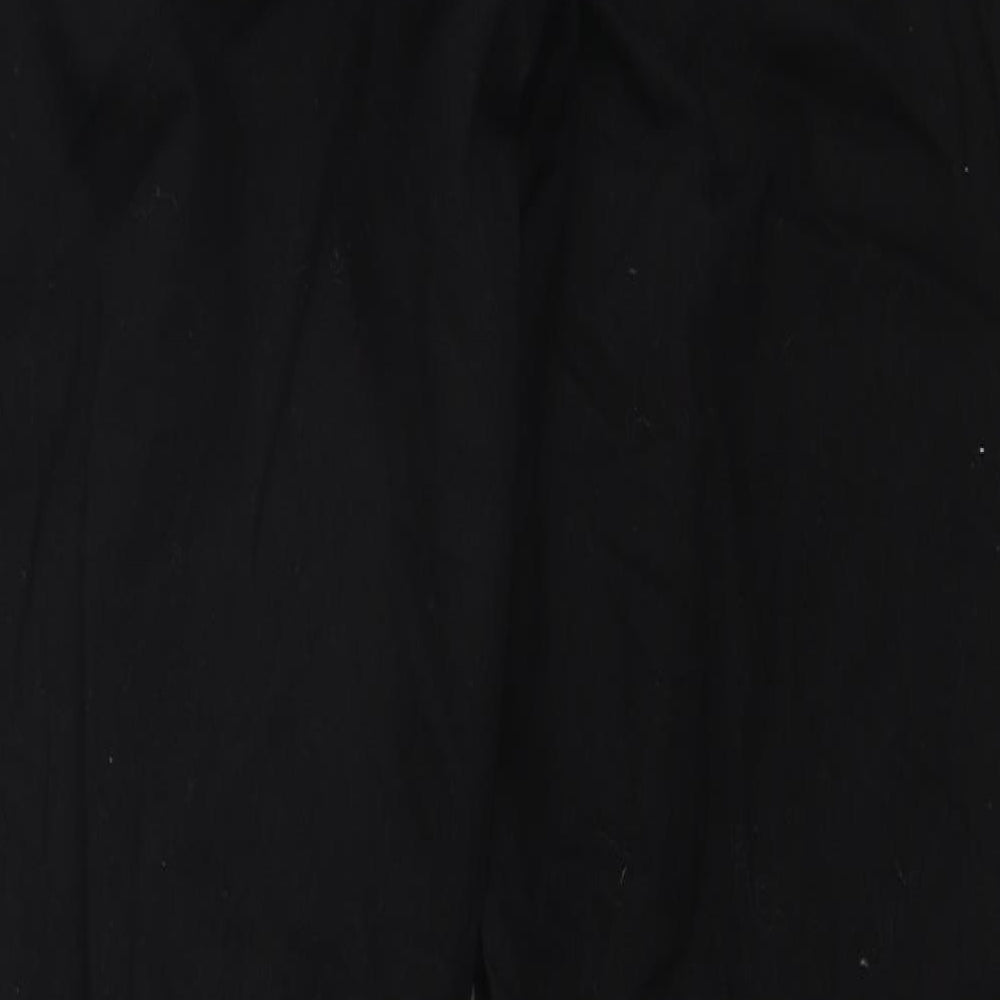 NEXT Boys Black Cotton Straight Jeans Size 13 Years Regular Zip