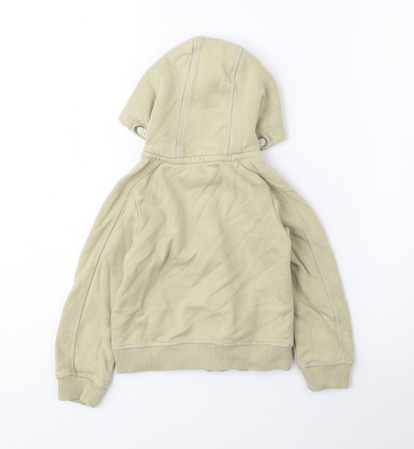 Nutmeg Baby Beige Cotton Full Zip Jumper Size 18-24 Months Zip