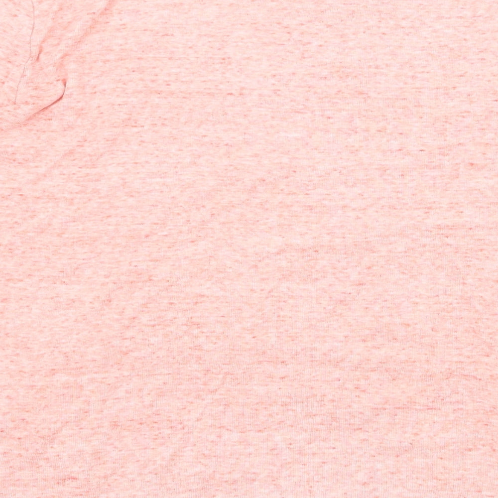 Papaya Womens Red Cotton Basic T-Shirt Size 18 Round Neck