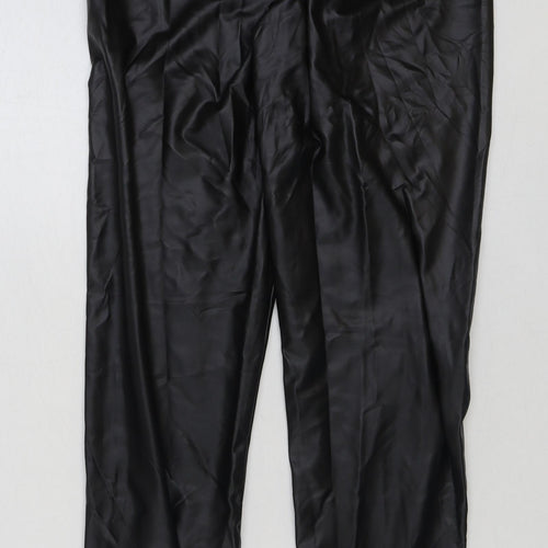 everbellus Womens Black Polyester Jegging Leggings Size L L29 in
