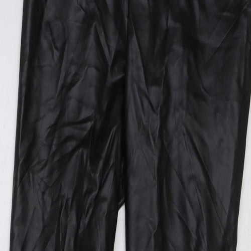 everbellus Womens Black Polyester Jegging Leggings Size L L29 in