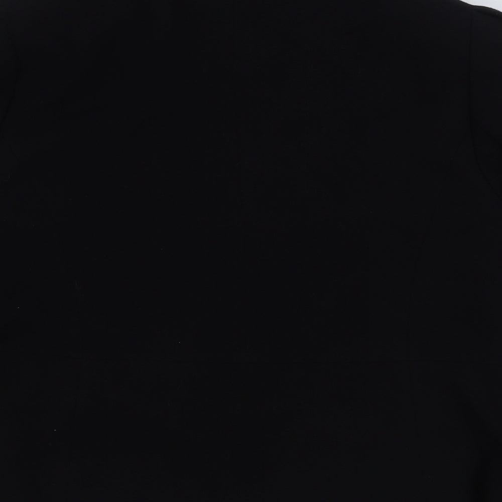 Marks and Spencer Womens Black Polyester Jacket Blazer Size 20