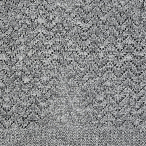 Voguish Womens Grey Round Neck Acrylic Cardigan Jumper Size S