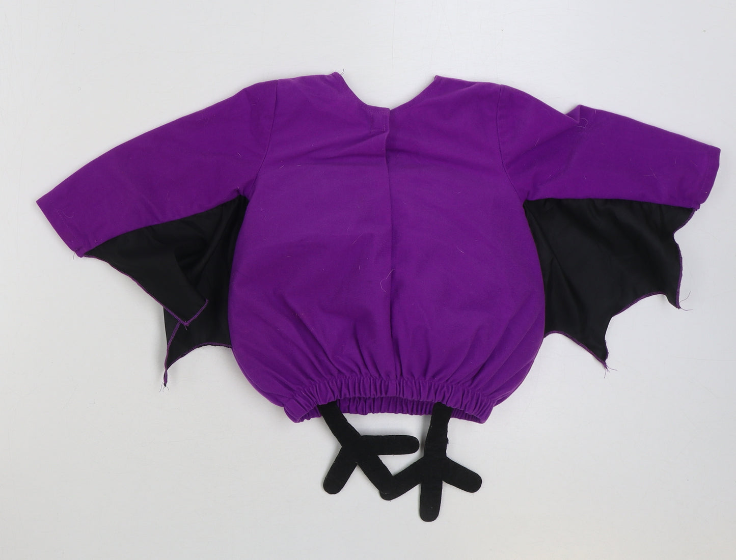 Halloween Baby Black Polyester Bodysuit Outfit/Set Size 12-18 Months Snap - Spider Fancy Dress